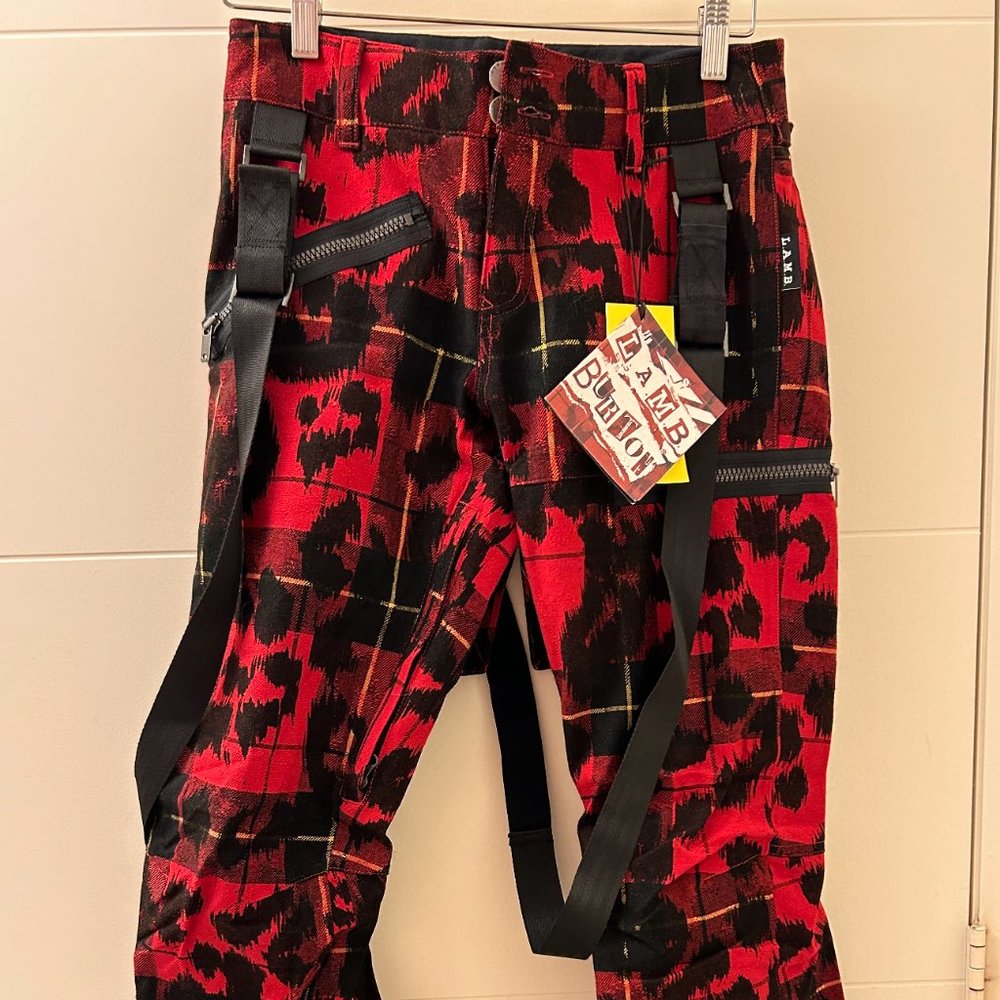 L.A.M.B. X Burton Women’s Johnny Slim Pant XS **NEW**